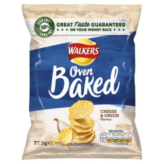 Picture of Walkers Baked Cheese&Onion 37.5G x32